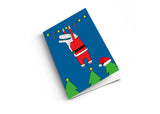 Set kerstkaarten 12 stuks + 12 gekleurde enveloppen