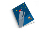Set kerstkaarten 12 stuks + 12 gekleurde enveloppen