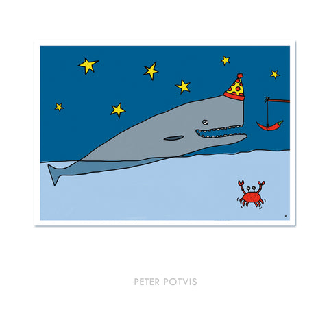 Postkaart Peter Potvis