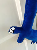 Knuffel: De blauwe dinosaurus